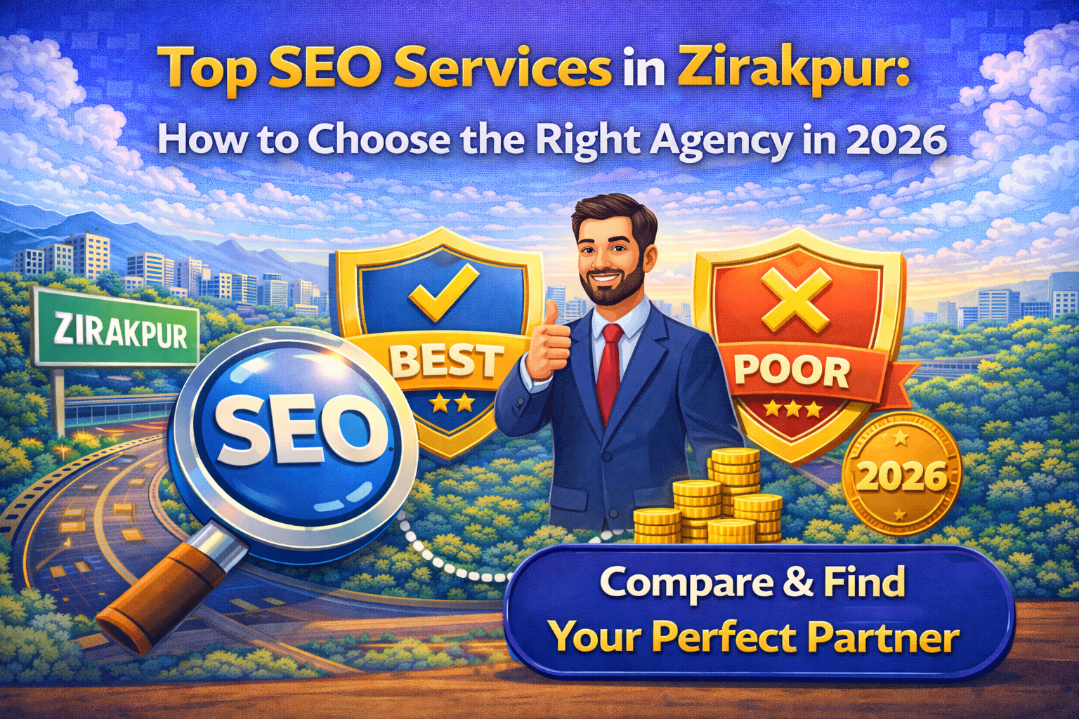 Top SEO Services in Zirakpur: How to Choose the Right Agency in 2026